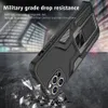 Schwere dämpfende Stoßfeste Kickstand Robuste Air Armor-Handy-Fälle für iPhone 13 12 11 PRO MAX XR XS 8 7 PLUS SAMSUNG S21 S20 HINWEISE20 Ultra A12 A32 A52 A72 S21FE