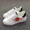 Scarpe firmate Portofino Graffiti stampati Geranium Patch Sneakers Italia Triple White Leather ACE Sneaker King of Love Flower Heart Diamond Platform Scarpa casual