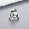 2020 Neue Mens Ringe Hohe Qualität Ring Breite Mode Marke Vintage Ring Gravur Paare Ring Hochzeit Schmuck Geschenk Liebe Ringe Bague No Box