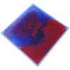 Art3d Liquid Sensory Floor Decorative Tiles, 30x30cm Square, Black-Blue-Red, 1 Tile