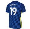 Maglia da calcio ZIYECH CFC PULISIC MOUNT KANTE HAVERTZ WERNER ABRAHAM CHILWELL GIROUD HUDSON-ODOI 2021 2022 maglia da calcio 21 22 set kit uomo + bambini uniformi