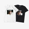 Cashcarti 1 ADET Sokak Giyim Erkek Moda Hiphop Rap Yıldız Serin T-Shirt Kısa Kollu Unisex Rapçi Fan Kulübü Üst Vintage Tee