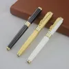 Stylos à bille Jinhao 1200 Golden Dragon Rouge Cristal Yeux Roller Stylo À Bille Papeterie Bureau Affaires Écriture Cadeau