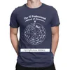 Casual The IT Professional Wheel Of Answers Tshirts Men Cotton T Shirts Programmer Programming Software Engineer Tees 210706