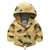 Boys Jackets Winter Autumn Spring Fashion Trend Kids Tops Baby Pattern Long Sleeve Casua Hooded Coat For Boy 2-10Years 210529