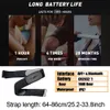 Moniteur de fréquence cardiaque Sangle de poitrine Bluetooth 4.0 ANT Fitness Sensor Compatible Ceinture Wahoo Polar Connected Outdoor Band