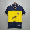 97 98 Boca Juniors Retro 1981 Camisas de futebol 2005 100º Maradona ROMAN GAGO 99 Camisa de futebol clássico 00 01 02 03 04 05 06 Camiseta Futbol vintage 81 RIQUELME 84 95 96 99