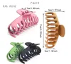 30 kolorów Big Hair Claw Clips 4 cal Nonslip Duże pazury Clip Kobiety Dziewczyny 90's Silne Hair Hairpins 10szt