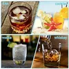 4 Cell Diamond Ice Cube Tray,Bar Tools Easy Release Silicone Mold,Candy Mould, for Whiskey,Cocktails and Juice Beverages Black CCF7200