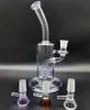 8.8Inchs Dab Rigs Glass Bong Heady Shisha Narghilè Birdcage Percolator con Clear Bowl Water Pipe Bubbler Recycler per fumare