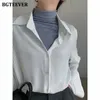 Office Dames Gestreepte Vrouwen Blouses Tops Volledige Mouw Losse Shirts Elegante Lente Blusas Mujer W220308