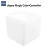 Original Aqara Magic Cube Controller Sensor Zigbee version styrd av sex åtgärder för smart hemanordning arbete med Mijia app