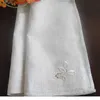 10pcs/lot Embroidered linen napkins, placemats, table mats, napkins west, tea napkin 40 * 40CM 210706