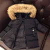 Dzieci Puls Baby Boys and Girls Down Jacket Naturalny szop fur