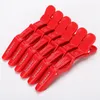 6pcslot Plastic Hair Clip Hairdressing Clamps Claw Section Alligator Clips Barber For Salon Styling Hair Accessories Hairpin7615128