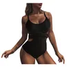 Fashion Bikini 2021 Women's Plus Size Swimsuit Push Up The Print And Show Thin Fill Mesh Stitching One Piece Swimsuit#30 Swimwear