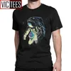 Space Ethereum T-shirt pour hommes Stars Galaxy Sci Spacesuit Spaceman Astronaut T-shirt 100 pour cent coton surdimensionné 210409