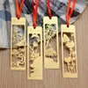 Bookmark Coloffice Chinese Style Bookmarks Classic Retro Hollow For Student Gift Cute Literaray Fresh Stationery Office 1PC