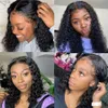 13x4 DEEP WAVE FRIZIONE FRIZIONE FRONT FRONT PACCOLA HUMS PACCOLA PER DONNE Water Water Water da 30 pollici Preced Brasile Curly Human Wig5409032