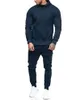 Men's Tracksuits Men 2022 Comércio exterior estilo europeu e americano American Sports Arm Zipper Decoração de fitness Leisure