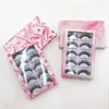 False Eyelashes 5 Pairs Lash Books For Custom Packaging Cases Empty Boxes With Tray9126261