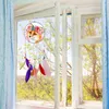 Decorative Objects & Figurines DIY Diamond Painting Acrylic Lucky Crystal Wind Chime Crafts Dream Catcher Hanging Pendant Wall Window Home D