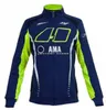 The new autumn and winter racing suit riding speed surrender jacket fleece warm sweater Rossi cycling jersey8205250