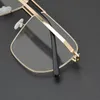 Fashion Sunglasses Frames 2021 Germany Brand Designer Glasses Men Super Light Stainless Steel Pilot Eyeglasses Women Spectacle Frame