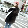 패션 가짜 모피 조끼 코트 여성 캐주얼 스트리트웨어 모피 재킷 허리 플러스 크기 3XL 슬리빙 테디 페일 210810