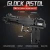 MOLD KING Automatisk pistol MOC Glock Modell Byggkloss 14008 Pistolleksaksmontering Högteknologiska tegelstenar Födelsedagsleksaker Barn Julklappar