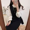 S-XL Printemps Femme Boho OL Casual Sans manches Noir Femmes Sundresses Robe Femme O Cou Bretelles Robe Robe Robe 210417