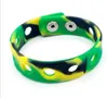 Party Favor Gift Silikon Armband Soft Armband Band Sko Charms Dekoration Barntillbehör 18cm 20color accepterar mixorder