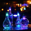 Jueja Cork Shaped Usb Rechargeable Led Rgb Multicolor Transform Night Light Super Bright Empty Wine Bottle Lamp for Festive Atmosphere Lamp