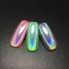 Holographic Laser Nail Art Powder Holo Effect FAI DA TE Polveri Silver Pigment Hologram Arcobaleno