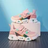 Hot Couples For Kids Shoes For Boys Girls Mesh Plus Size Flats Running Shoes Sports Sneakers Air Summer Jogging G1025