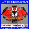 Injectie Mold Backings voor Ducati 749-999 749S 999S 749 999 Carrosserie 03-06 15 NO.25 749 999 S R 03 04 05 06 749R 999R 2003 2004 2005 2006 OEM BODYS GLOSSE RODE NIEUWE KIT