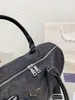 Stor kapacitet män mode duffle väska trippel svart nylon resväskor män hanterar bagage gentleman affärs tote med axel str2727