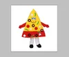 Fabriksförsäljning Hot Pizza Mascot Kostymer Tecknad Karaktär Vuxen