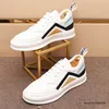 Men New Designer Mix Color Heighten Thick Bottom Two Tone Shoes Causal Flats Loafers Moccasins Male Rock Walking Sneaker f