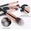 Pincéis de maquiagem conjunto 20 pcs viagens profissionais maquiagem base escova foundation blush blush pincel kabuki misturando correntes face pó cosméticos escovas kit