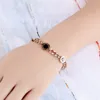 Charms Bracelets für Frauen Luck Bangle Chain Link Klassische Liebe Anhänger Armband Trendy Vintage weibliche Schmuckmodes Girls Birthd8709654