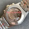 Perfect Quality GF Мужские наручные часы Часы AB01343A1L1A1 Зеленый циферблат из нержавеющей 42 мм 7750 Движение Прозрачные механические автоматические мужские часы