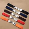 Watch Bands High Quality Rubber Strap Diving Silicone Watchbands 16mm 18mm 20mm 22mm 24mm Waterproof Men Women Bracelet1956