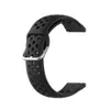 Pulseira de relógio de silicone macio para samsung galaxy watch3 41mm 45mm faixa de substituição para pulseira 18mm 20mm 22mm2925870