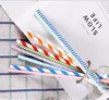 New Arrival 102 colors 1000pcs Mixed Chevron patterns Striped Polka Dot Stars Drinking Paper Straw Colorful paper straws for party