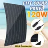 1PCS flexibles Solarpanel 120W 1160*540mm ETFE mit Stecker