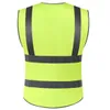 Reflective Vest High Visible Safety Cloth Polyester Breathable PPE SFVest work safety supplies