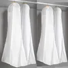 Almacenamiento de viajes Cubiertas de polvo Big 180cm Vestido de boda Bolsos de bata de alta calidad Bolsa de polvo blanco Cubierta de prenda larga