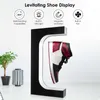 Lévitation magnétique LED chaussure flottante 360 degrés rotation présentoir Sneaker Stand maison maison magasin chaussure affichage tient support 211273O