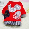 Letter Printing French Small Dog Clothes Winter Chihuahua Coat Pug Puppy Hoodie Pet Clothes Ropa